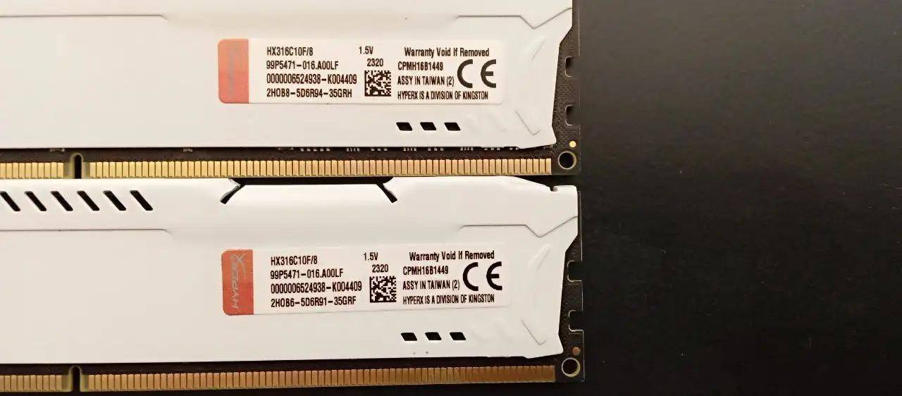 Память Kingston HyperX Fury DDR3 16Gb - Компьютерные комплектующие (Электроника) в Барнаул