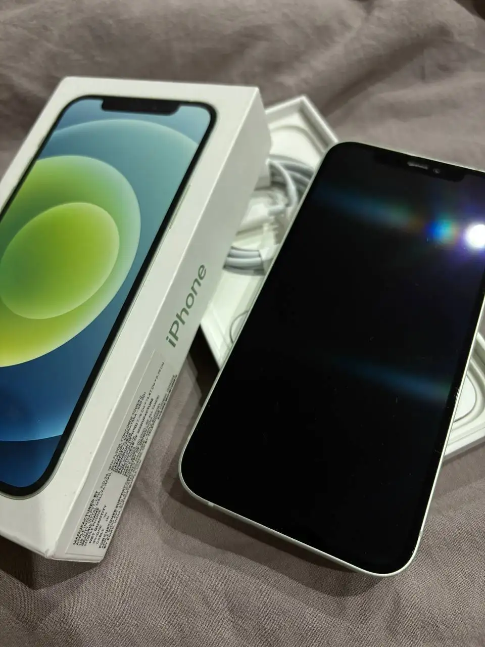 Продам iPhone 12 128гб в хорошем состоянии - Смартфоны (Электроника) в Барнаул