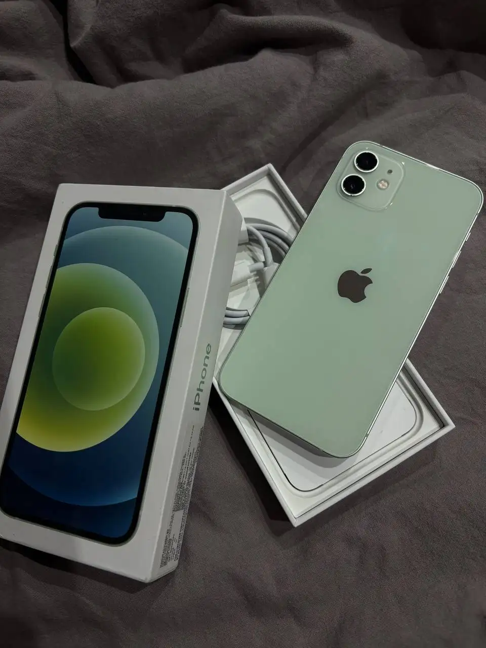 Продам iPhone 12 128гб в хорошем состоянии - Смартфоны (Электроника) в Барнаул