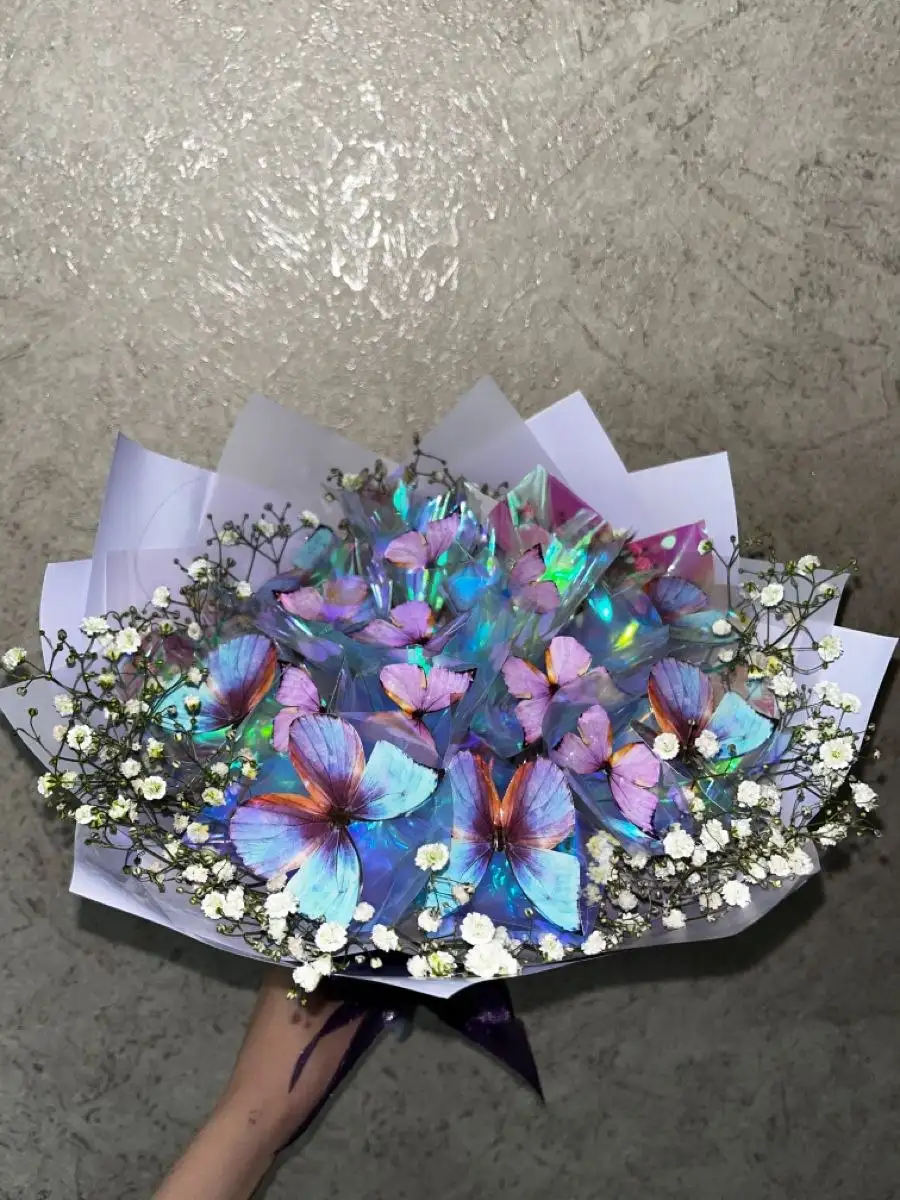 Букеты из атласных лент и светящиеся бабочки - Рукоделие (Хобби и отдых) в Барнаул