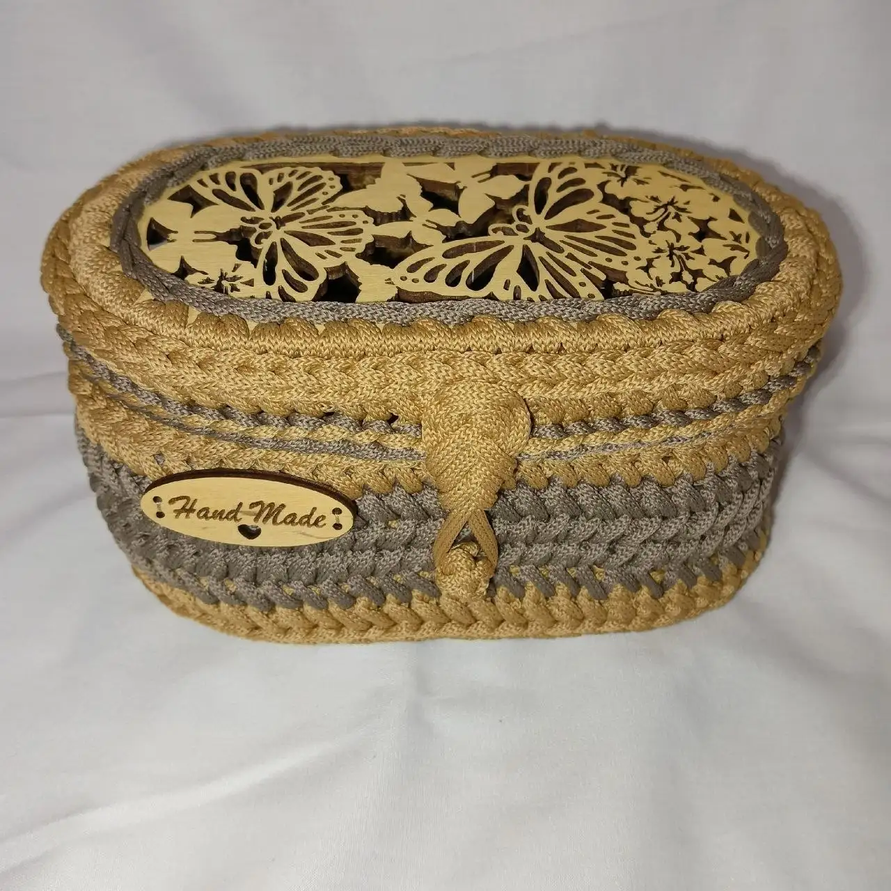 Продаю корзинки для хранения ручной работы - Барахолка в Барнаул