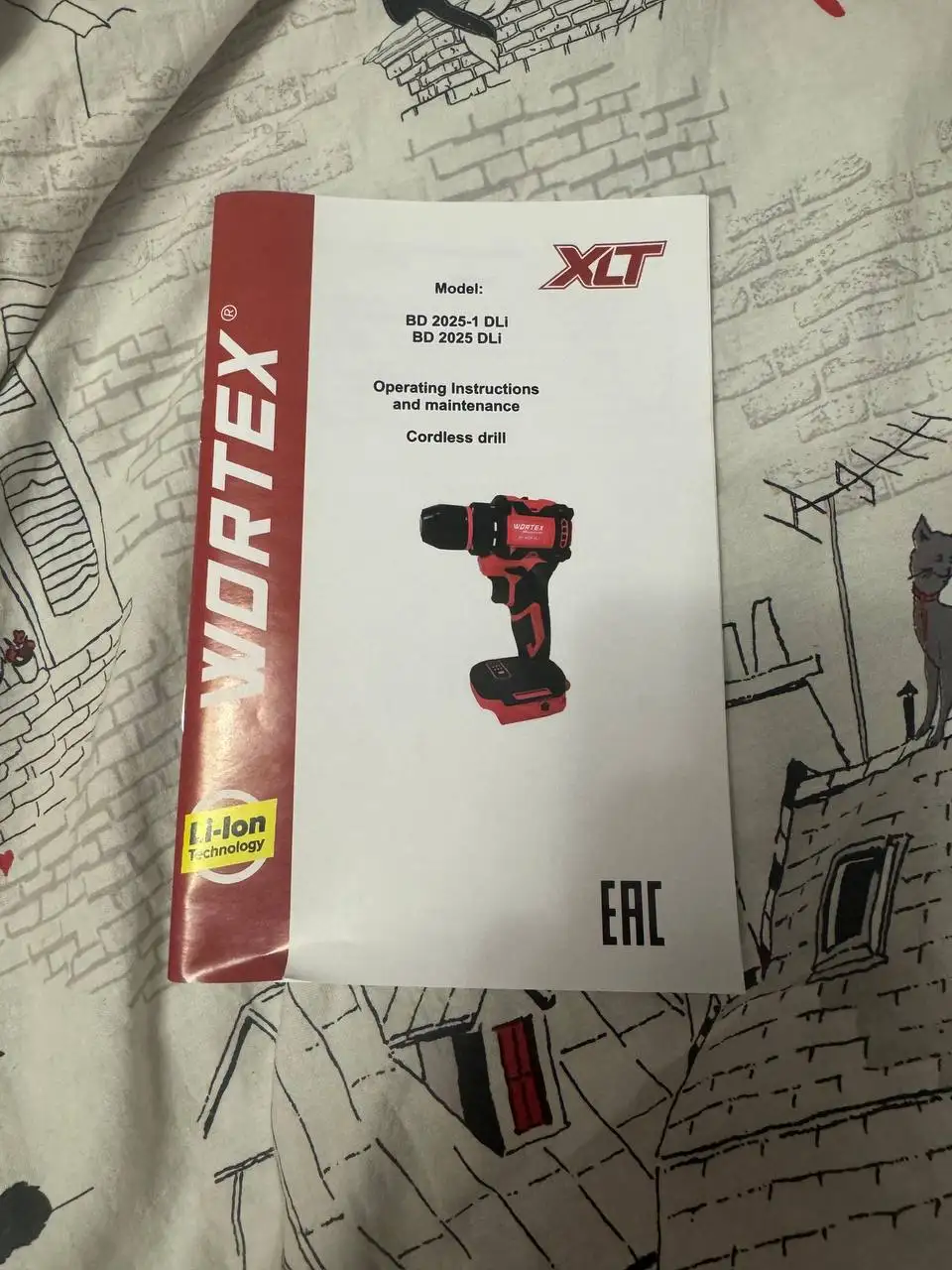 Продам дрель-шуруповерт Wortex BD 2025-1 Dli новая - Электроника в Барнаул