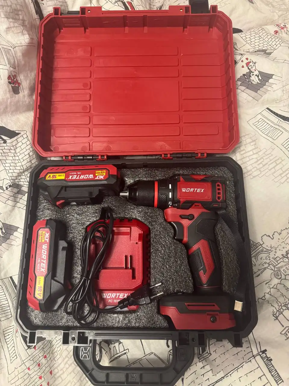Продам дрель-шуруповерт Wortex BD 2025-1 Dli новая - Электроника в Барнаул