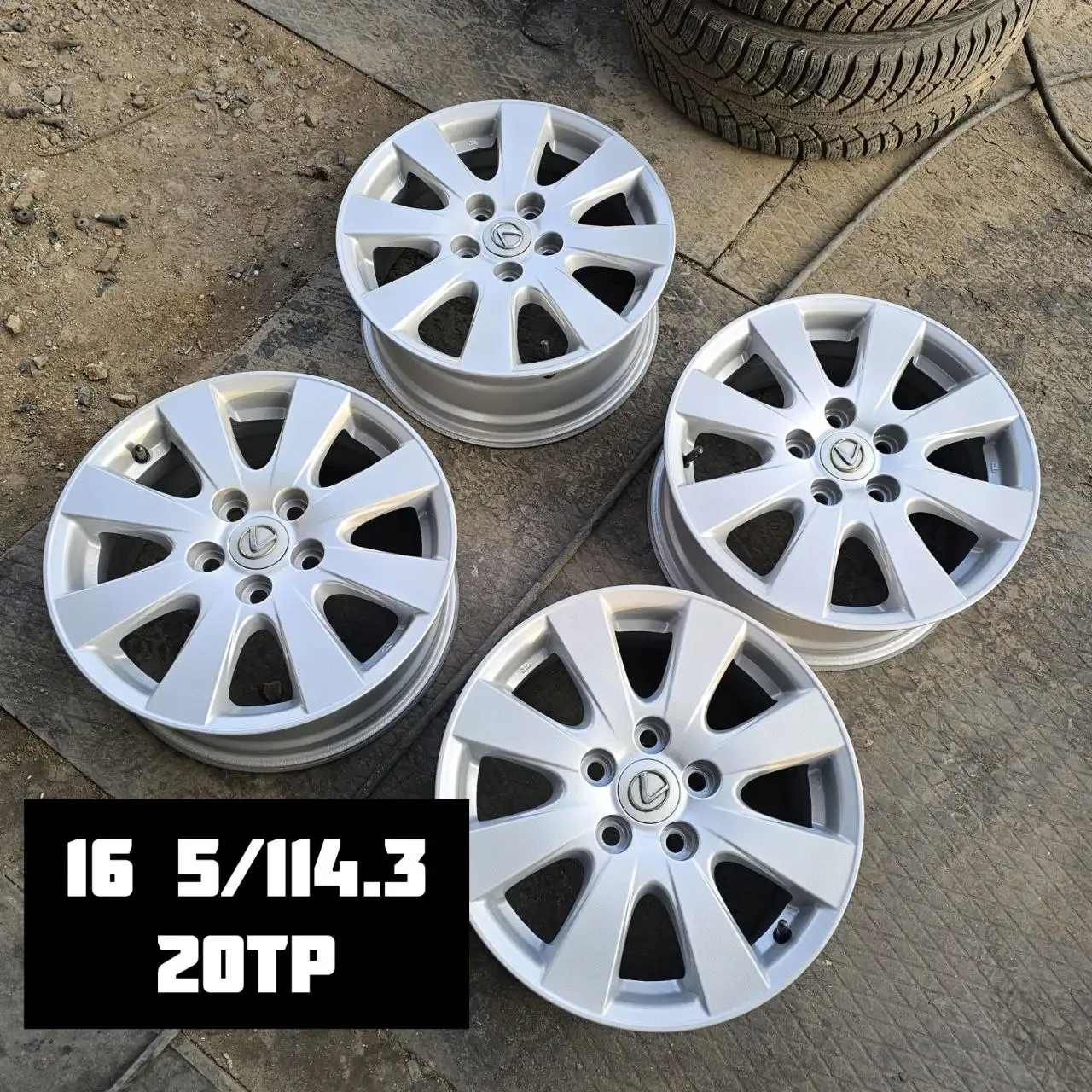 Штампованные диски R16 6.5J Enkei - Диски (Авто) в Барнаул