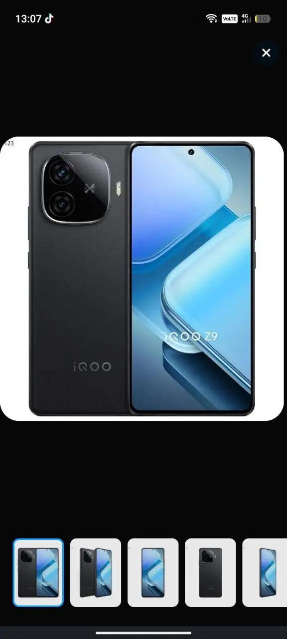 iQOO Z9 CN 8/256 GB Black - Мобильные телефоны и гаджеты (Электроника) в Барнаул