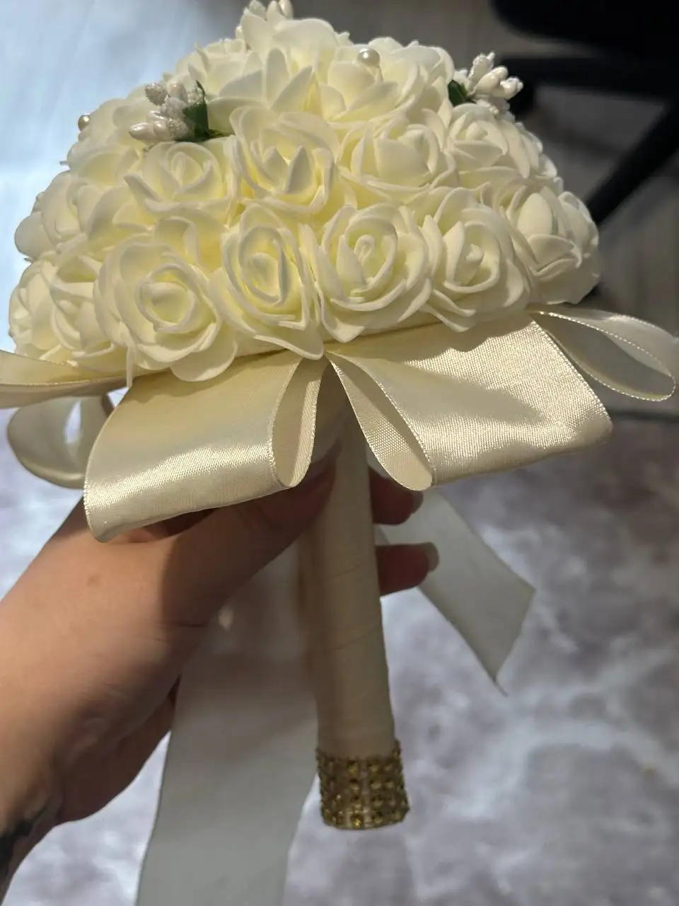 Свадебное платье на корсетной шнуровке с фатой - Свадебные платья (Одежда) в Барнаул
