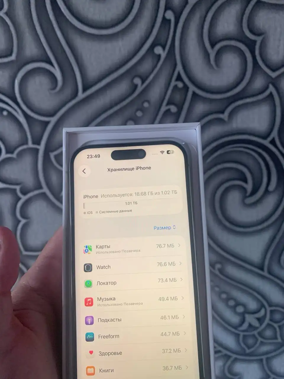 iPhone 15 Pro 1TB - Мобильные телефоны (Электроника) в Барнаул