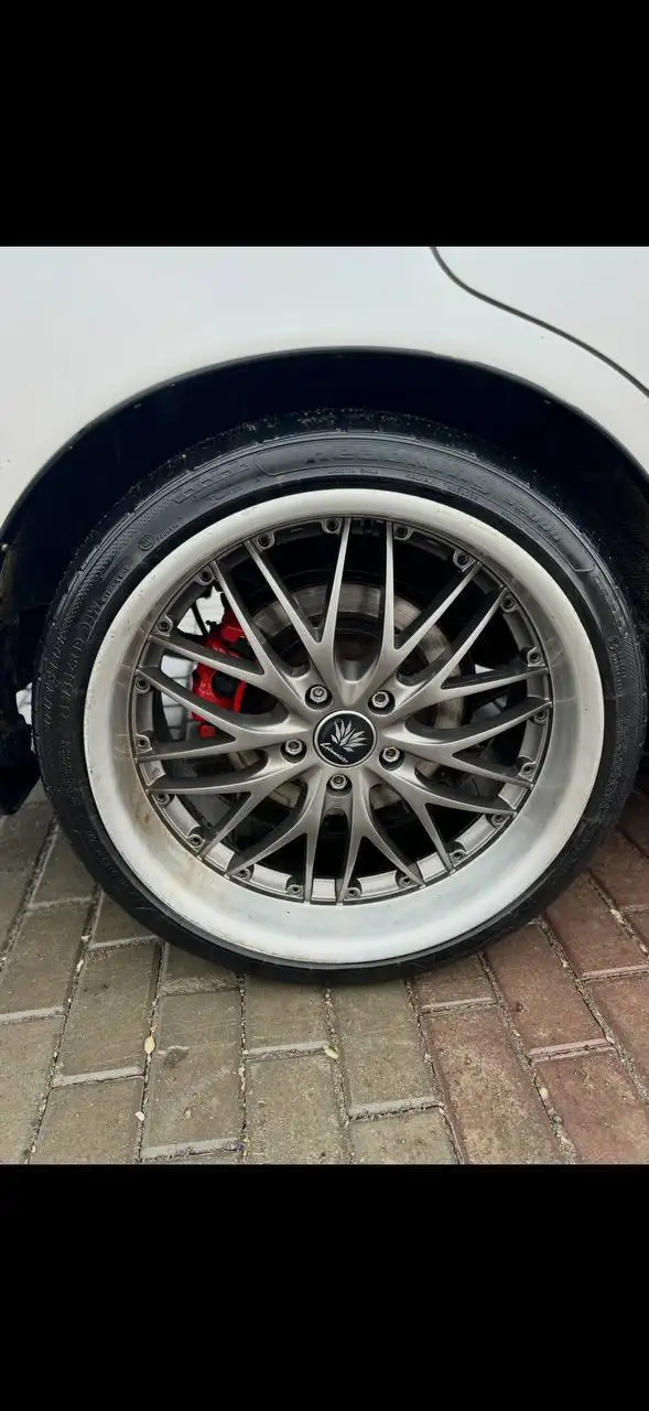 Продам диски на маркообразного R19 разноширокие с резиной - Диски (Авто) в Барнаул