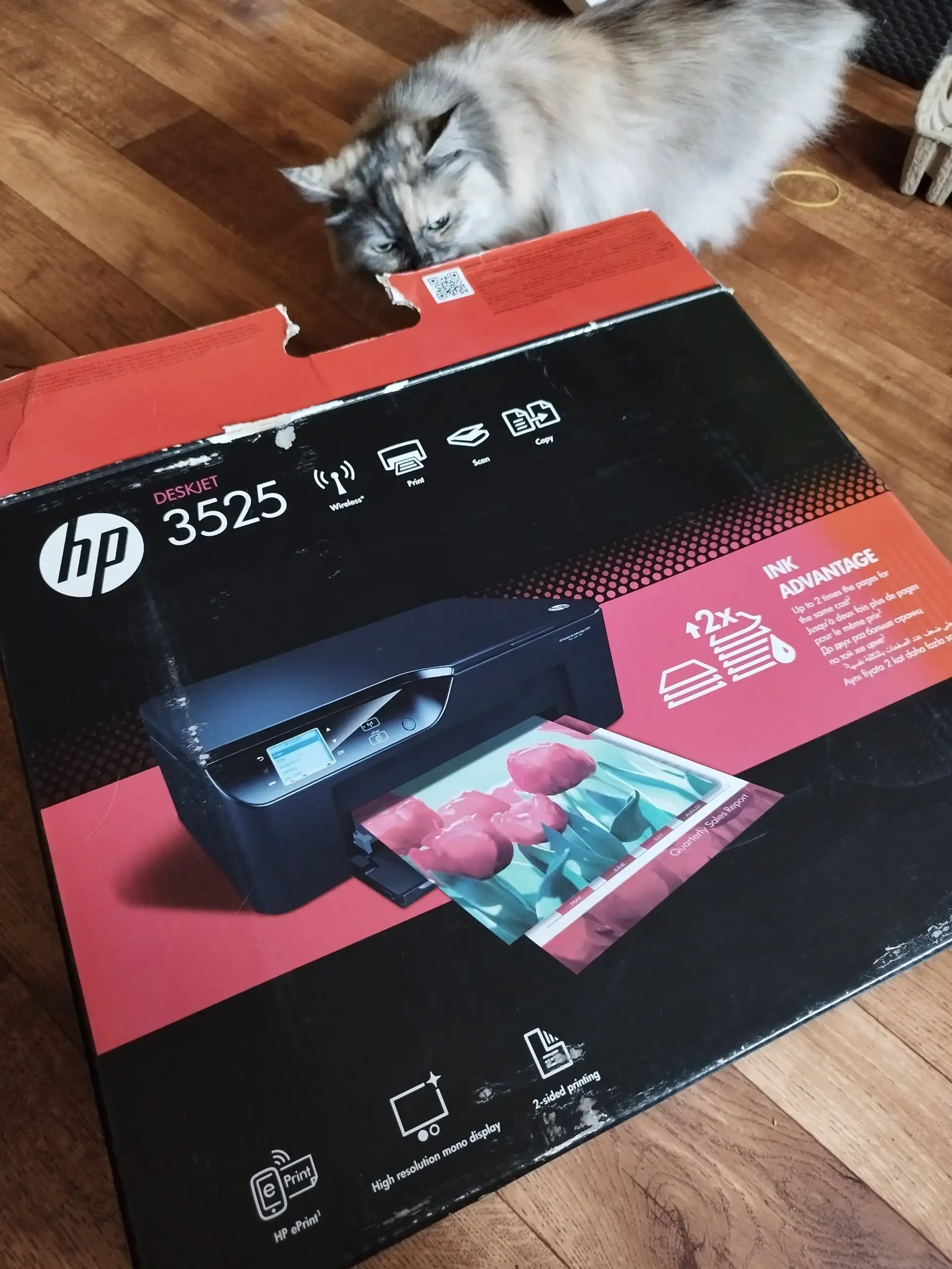 Продам принтер HP DeskJet Ink Advantage 3525 - Электроника в Барнаул