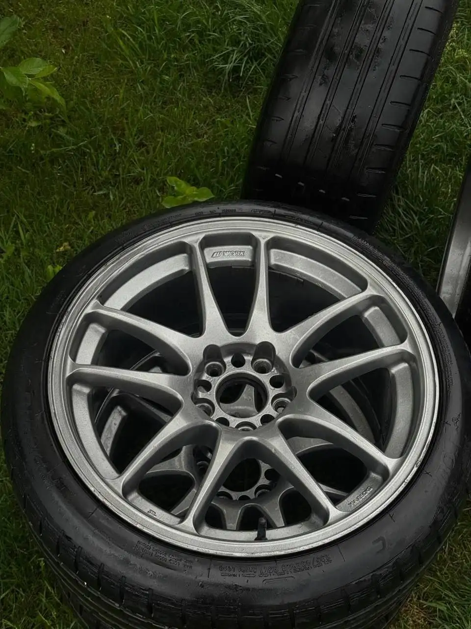 Продам диски Work CR-Kai R18 с резиной - Диски и шины (Авто) в Барнаул