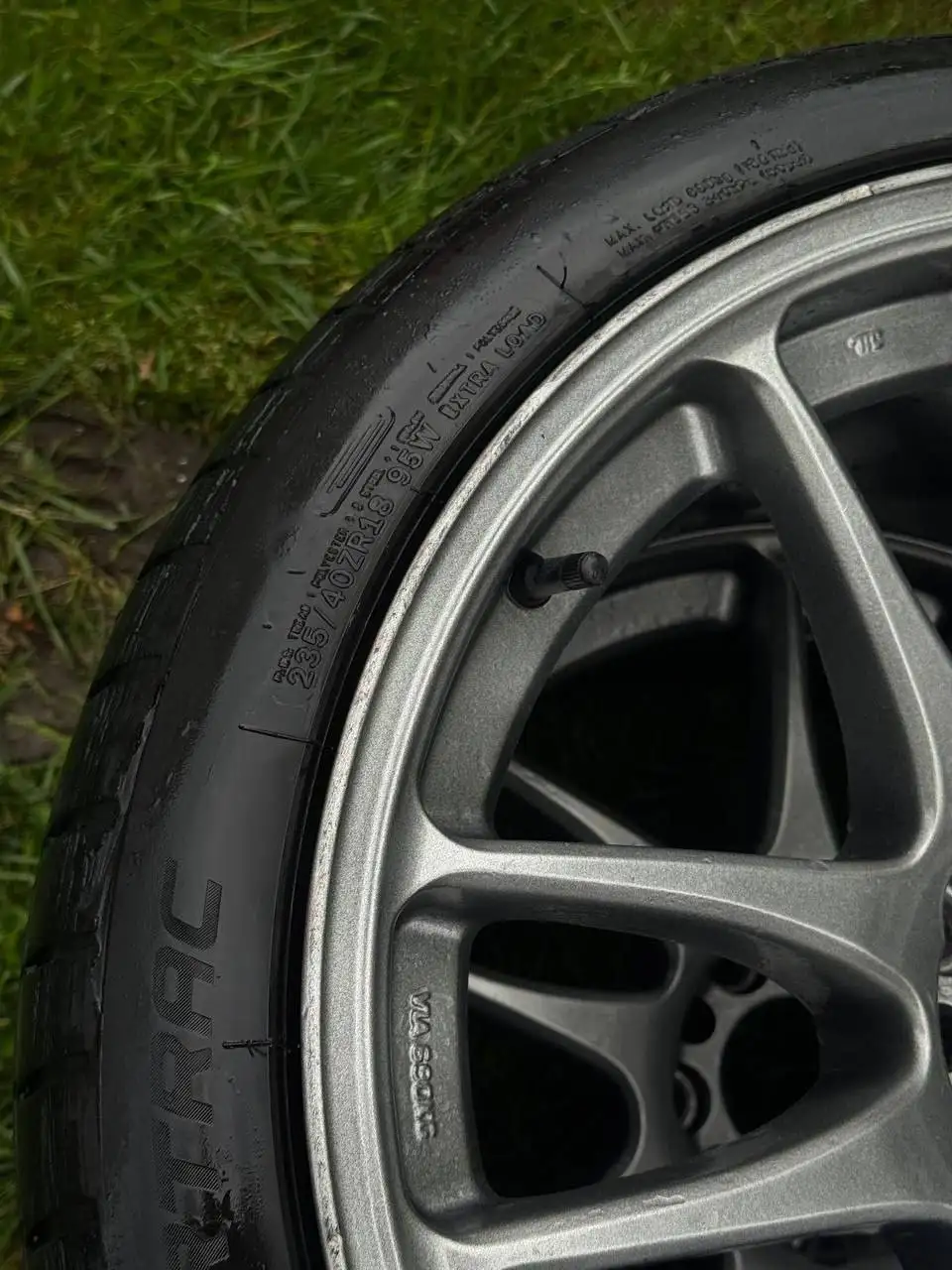 Продам диски Work CR-Kai R18 с резиной - Диски и шины (Авто) в Барнаул