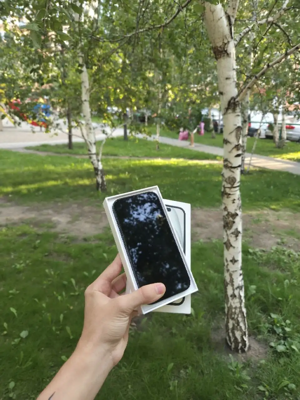 iPhone 15 в отличном состоянии - Смартфоны (Электроника) в Барнаул