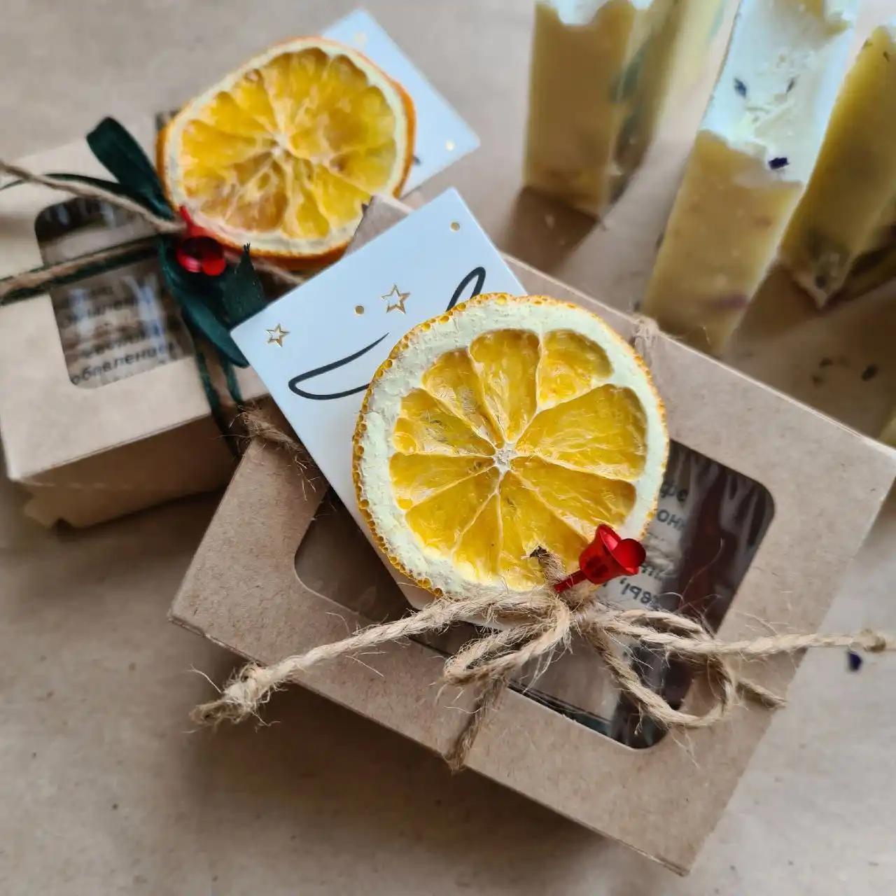 Натуральная косметика ручной работы к Новому году