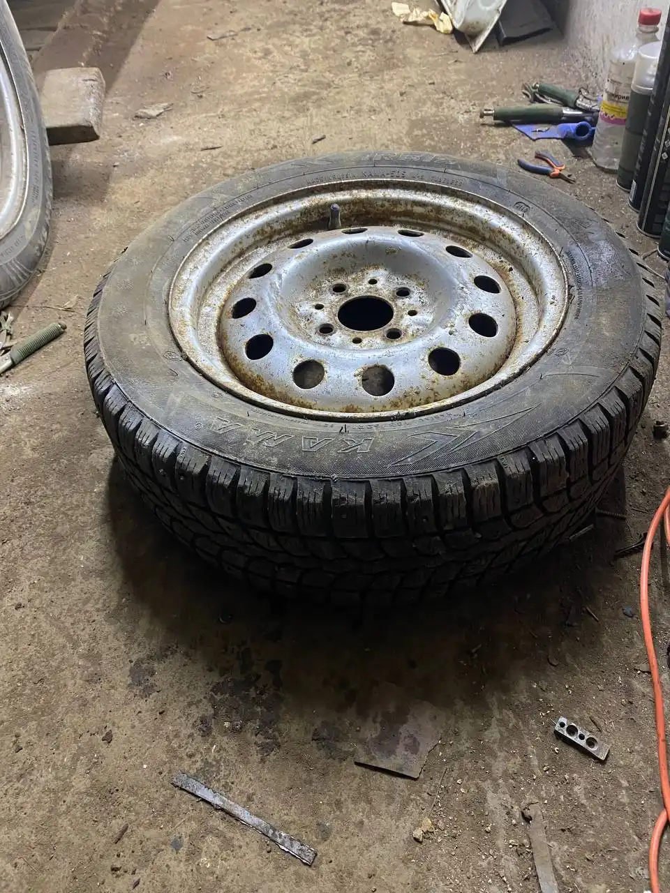 Колесо в сборе Р14 зима штамп ВАЗ