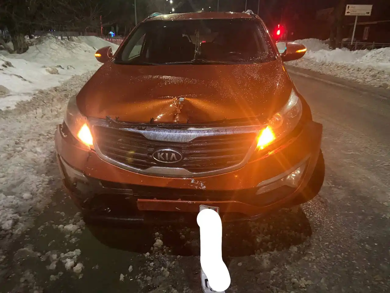 KIA SPORTAGE 2011 после ДТП