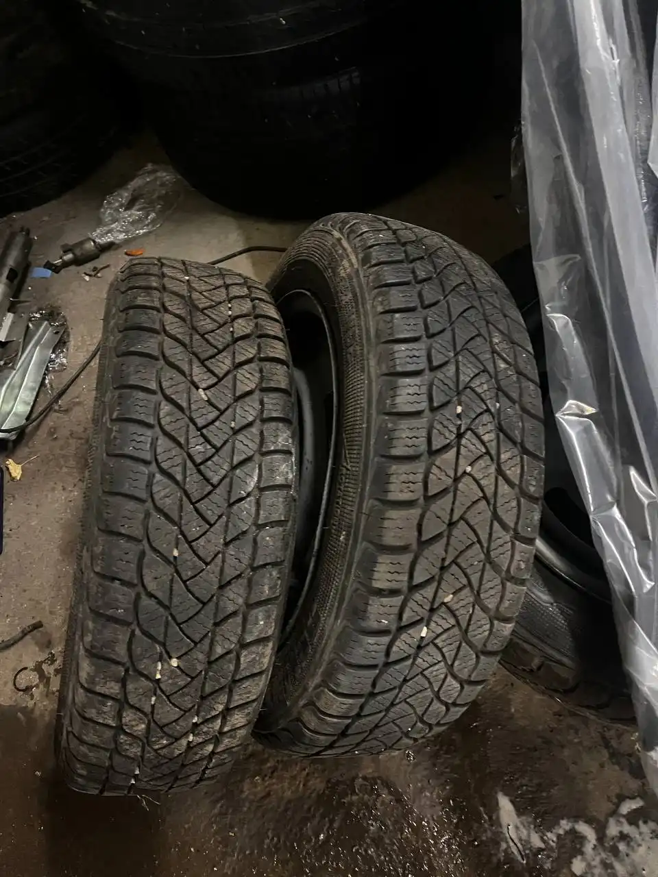 Шины 155/65/13 липучка с дисками - Шины и диски (Авто) в Оренбург