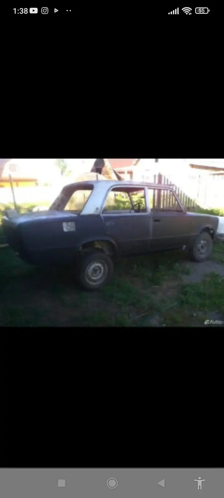 Продажа ВАЗ 2101 после сварочных работ