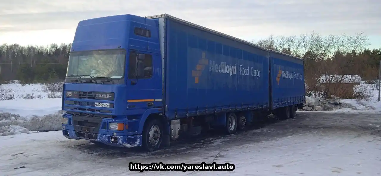 Продажа паровозика Даф 95 АТИ 1990 года выпуска