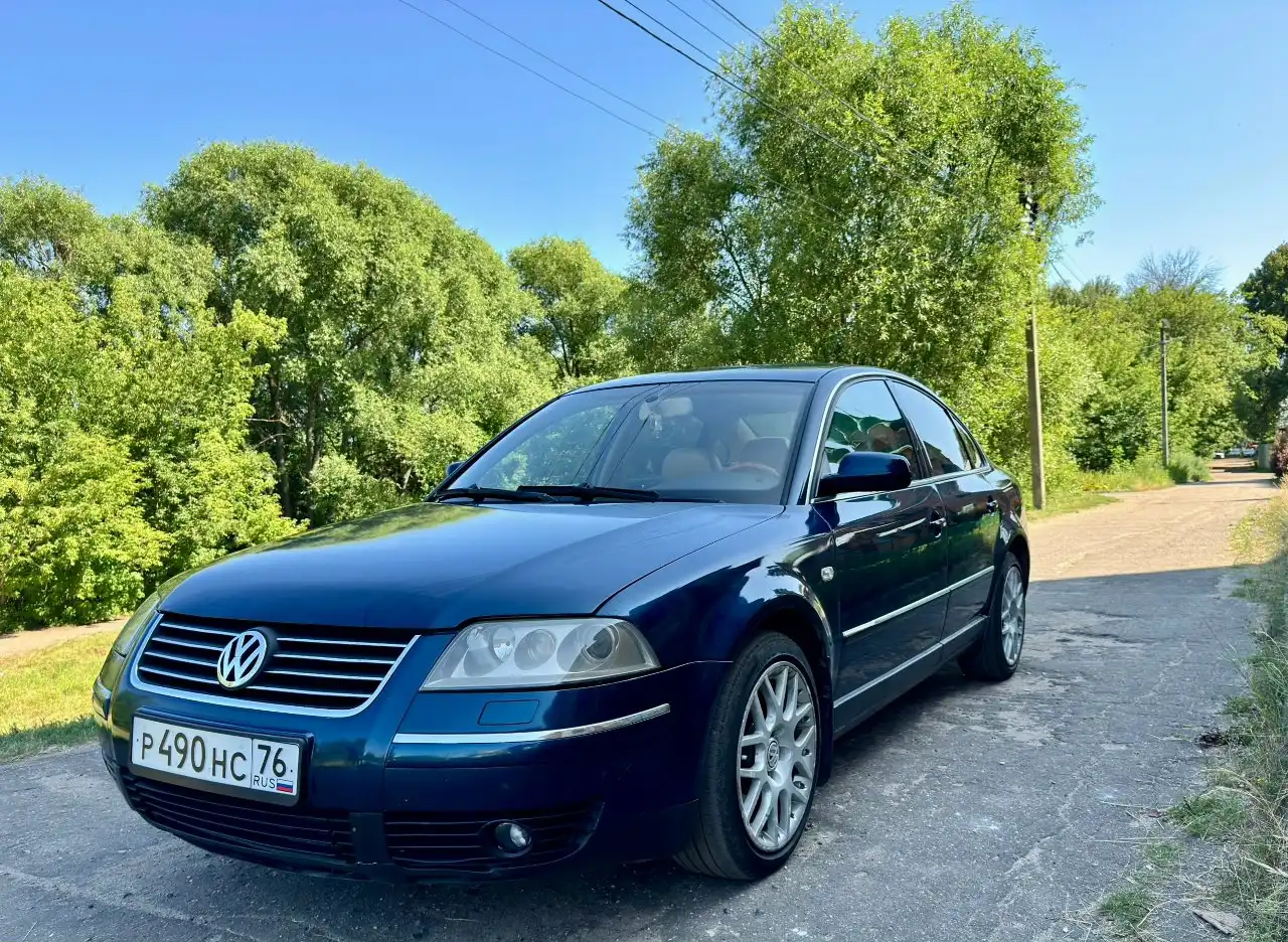 Volkswagen Passat B5 W8 4.0 4WD 2002 года - Легковые автомобили (Авто) в Ярославль