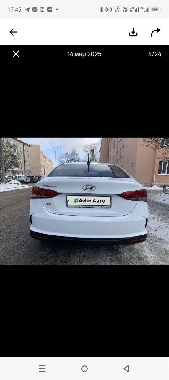 Hyundai Solaris 2020 года, 1.4 MT, 100 л.с. - Легковые автомобили (Авто) в Ярославль