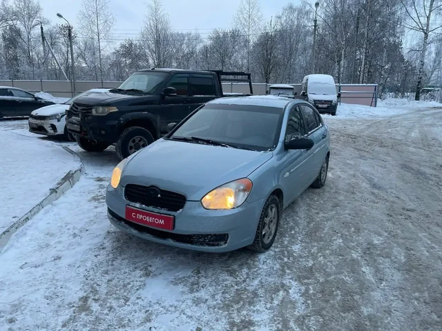 Hyundai Verna 1.4 MT 2008 года - частное объявление в Вологда