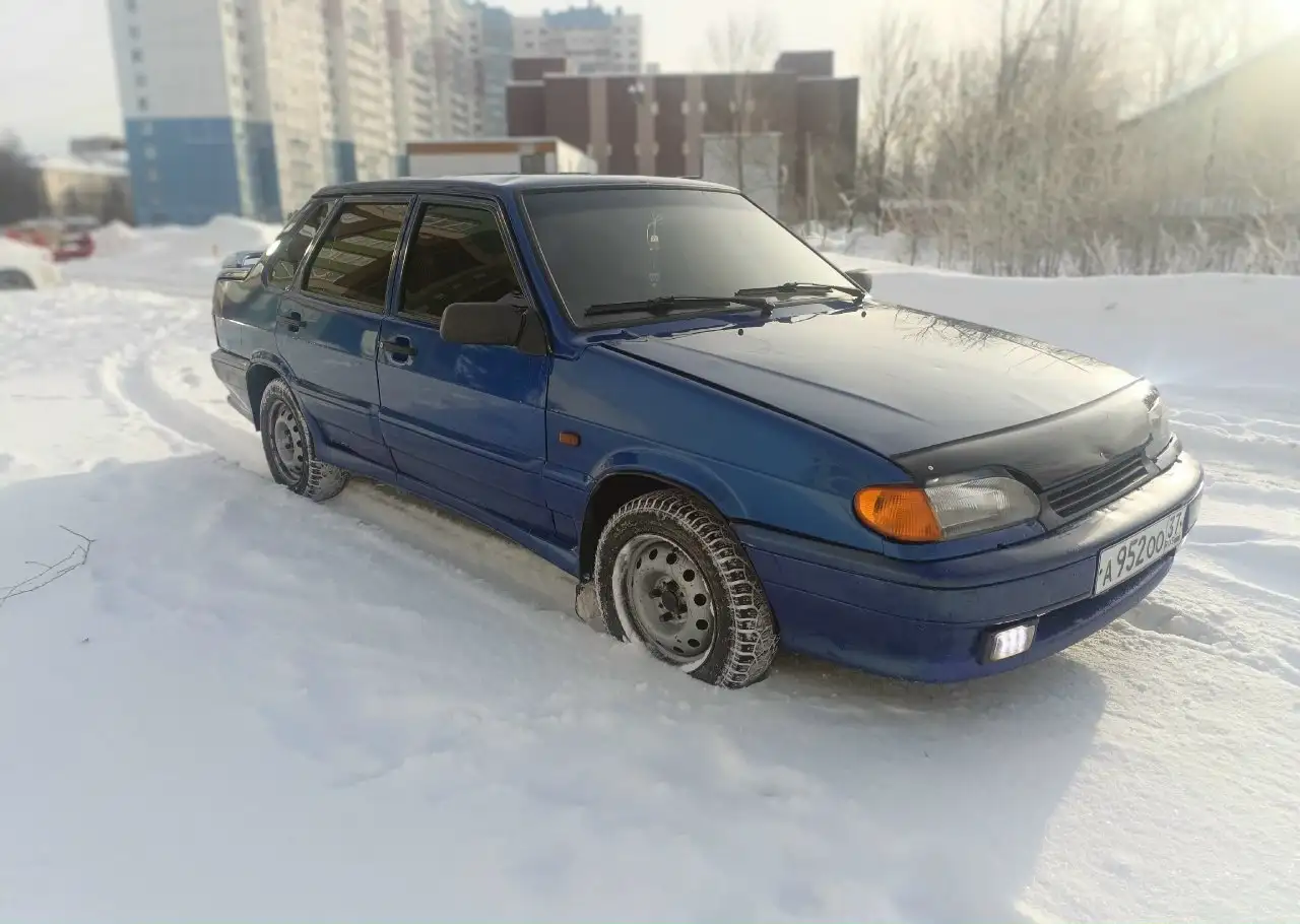 ВАЗ 2115 2007 года в цвете Регата, родной пробег 192к, 4 владельца - Легковые автомобили (Авто) в Ярославль