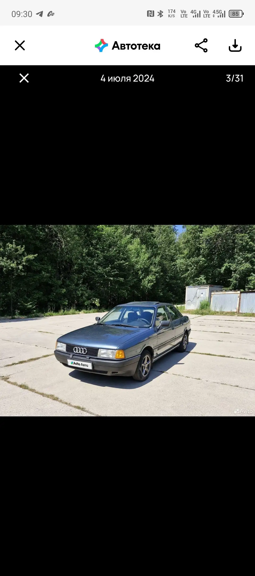 Продажа автомобиля Ауди 80 b3 1990 года - Легковые автомобили (Авто) в Владимир