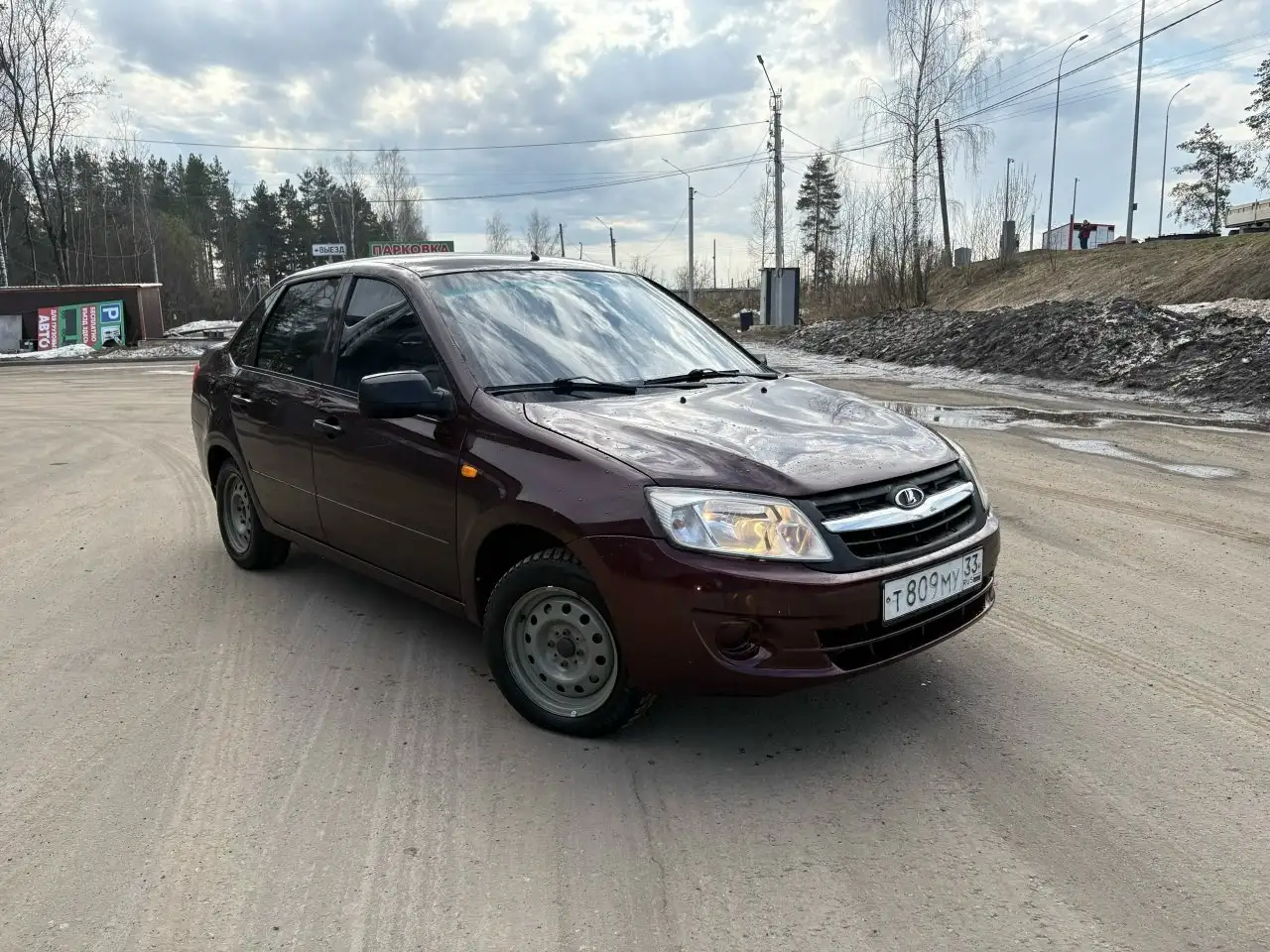 Lada Granta 2013 года, обслужена, без гнили - Легковые автомобили (Авто) в Покров
