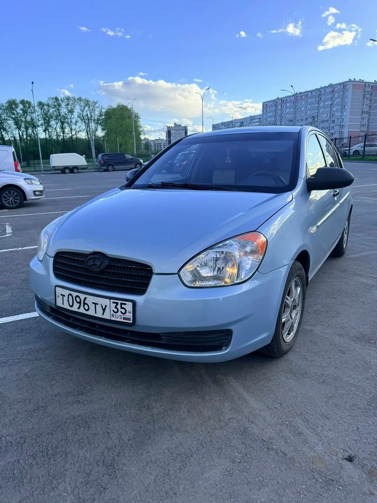 Hyundai Verna (Elantra) 2008 - Легковые автомобили (Авто) в Вологда