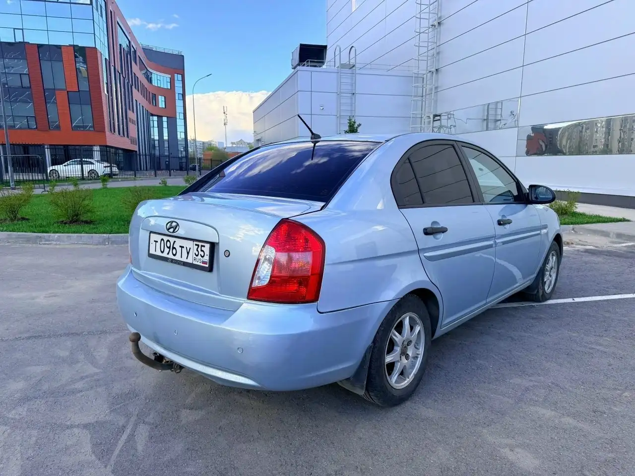 Hyundai Verna 2008 в хорошем состоянии - Легковые автомобили (Авто) в Вологда