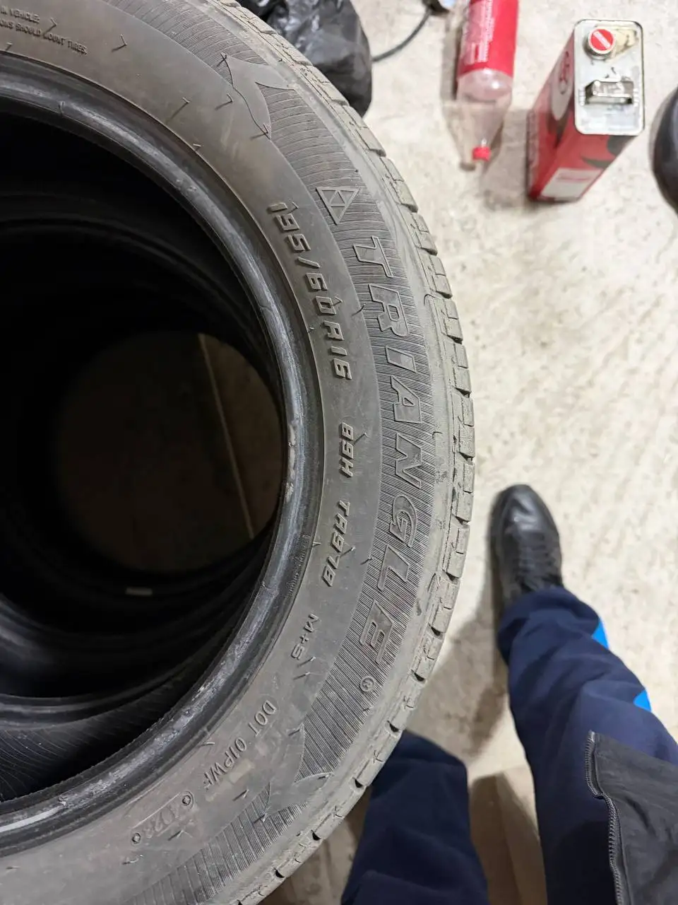 Продажа комплекта резины 195/60/16 - Шины и диски (Авто) в Иркутск