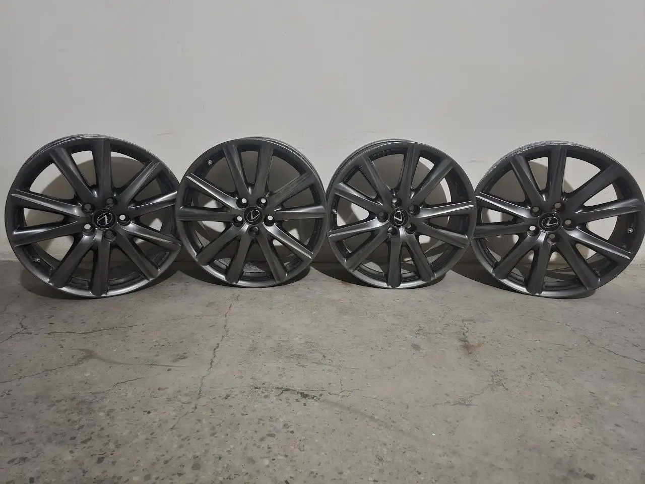 Комплект литых дисков R19 от Lexus GS IV F SPORT - Запчасти (Авто) в Иркутск