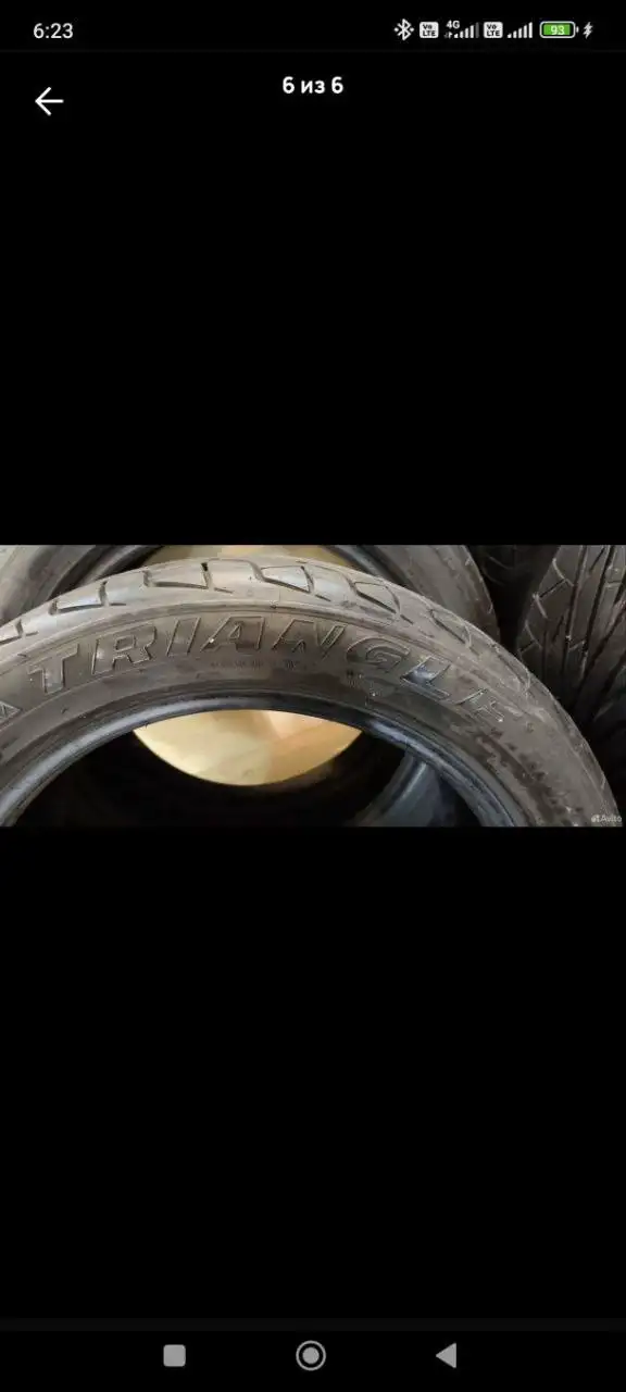 Продажа летней резины Триангл 215/50/Р17 - Шины и диски (Авто) в Ангарск