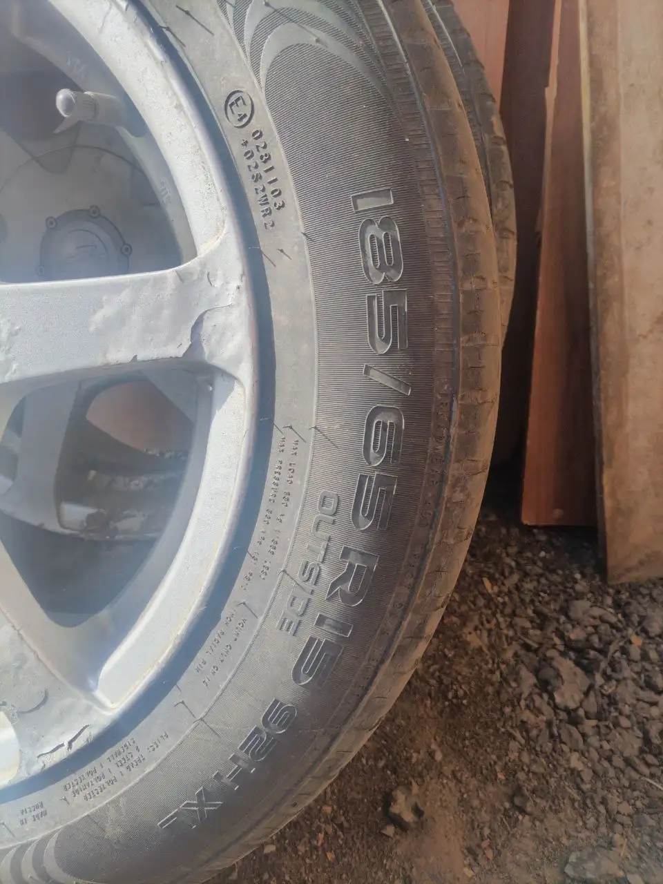 Продажа колес R15 с летней резиной 2019 года - Запчасти (Авто) в Иркутск