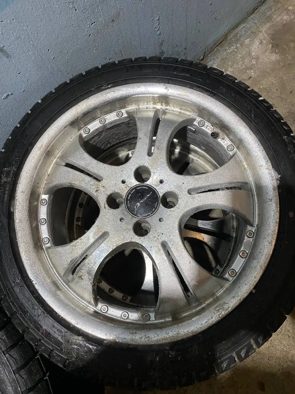 Продам диски с резиной R17 4x100 - Запчасти (Авто) в Иркутск