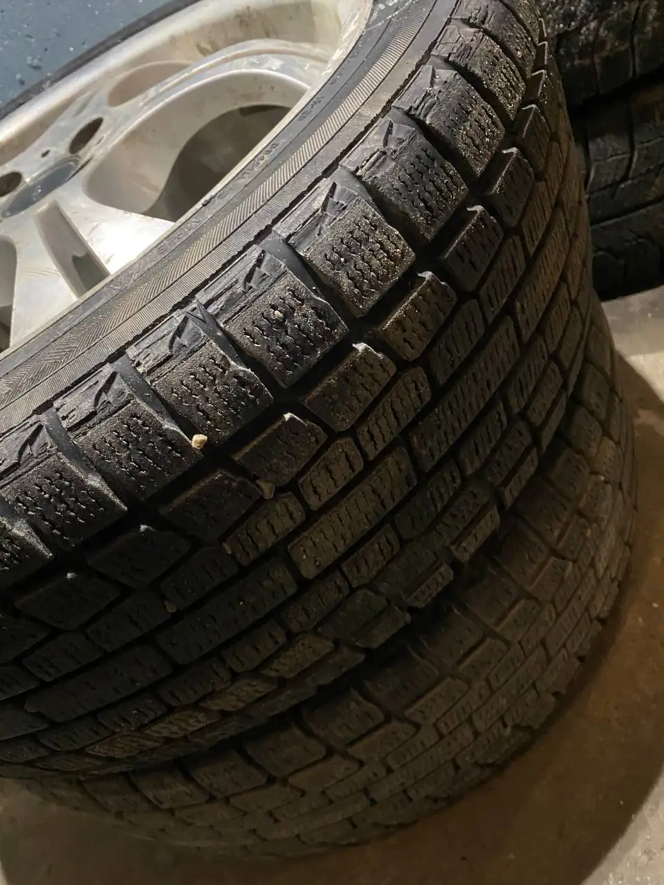 Продам диски с резиной R17 4x100 - Запчасти (Авто) в Иркутск