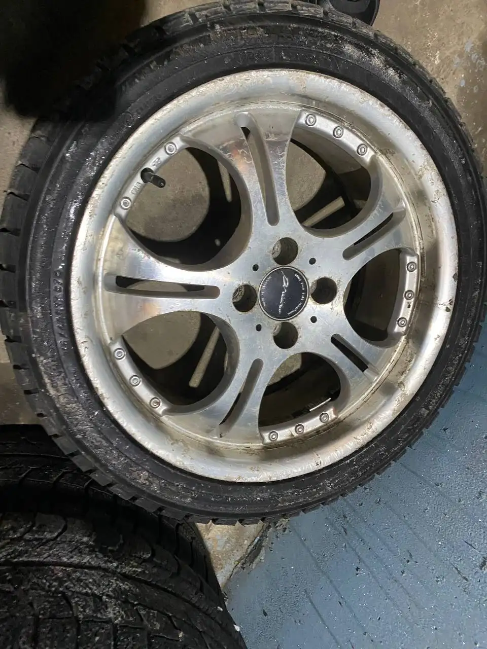 Продам диски с резиной R17 4x100 - Запчасти (Авто) в Иркутск