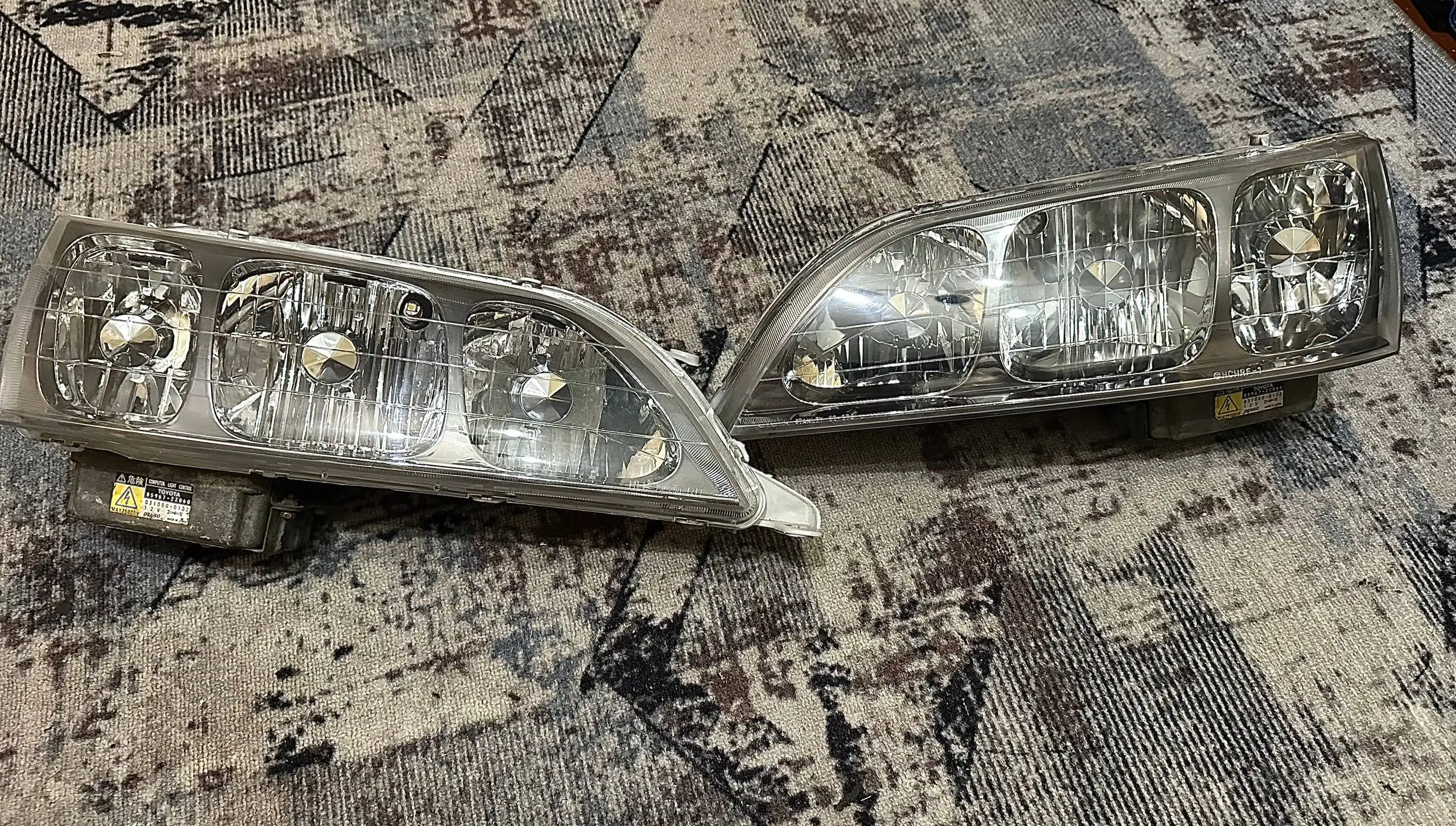 Фары креста 100 темный хром - Запчасти (Авто) в Иркутск