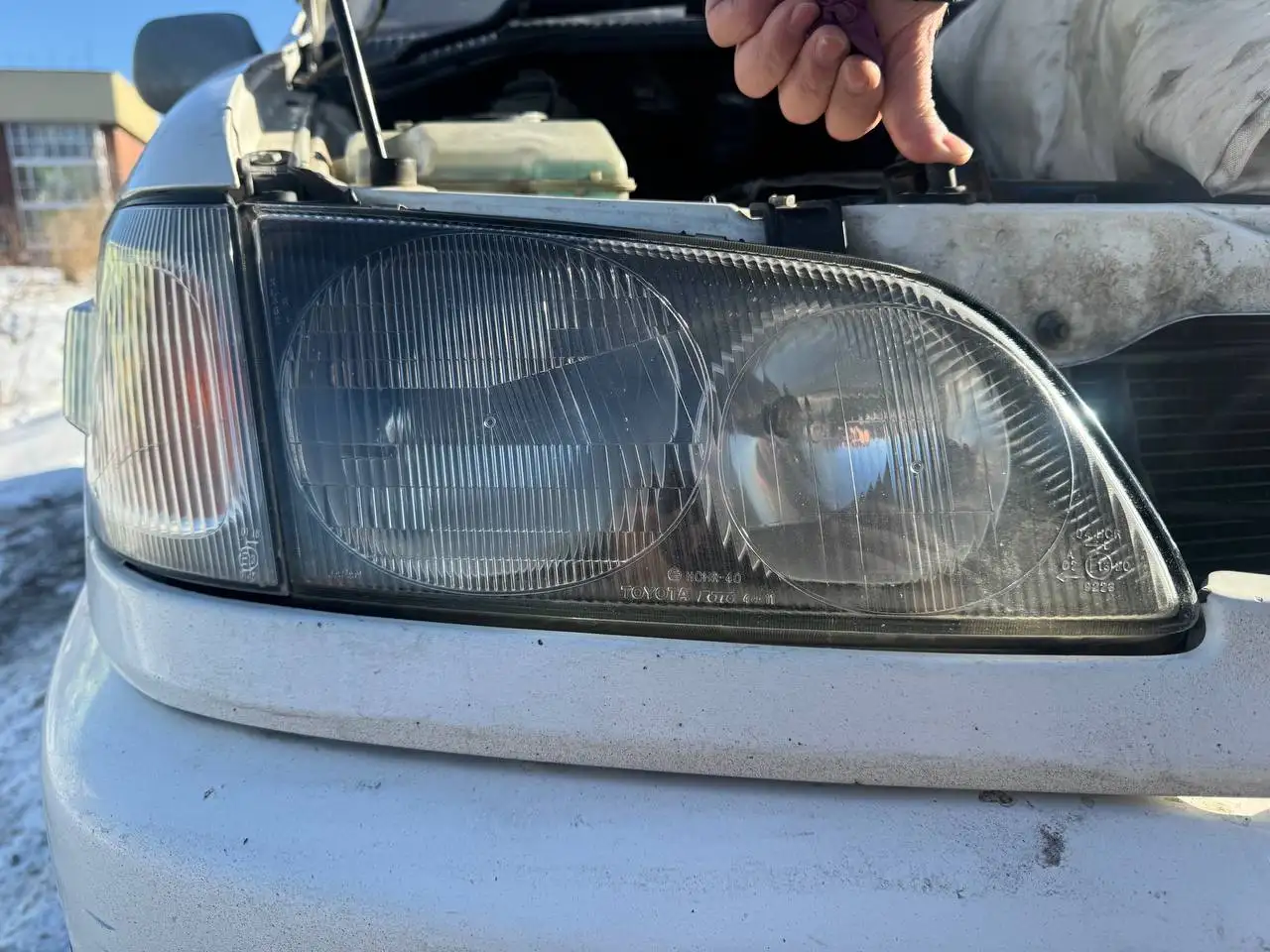 Комплект фар с поворотниками Toyota Ipsum 1 поколение - Запчасти (Авто) в Иркутск