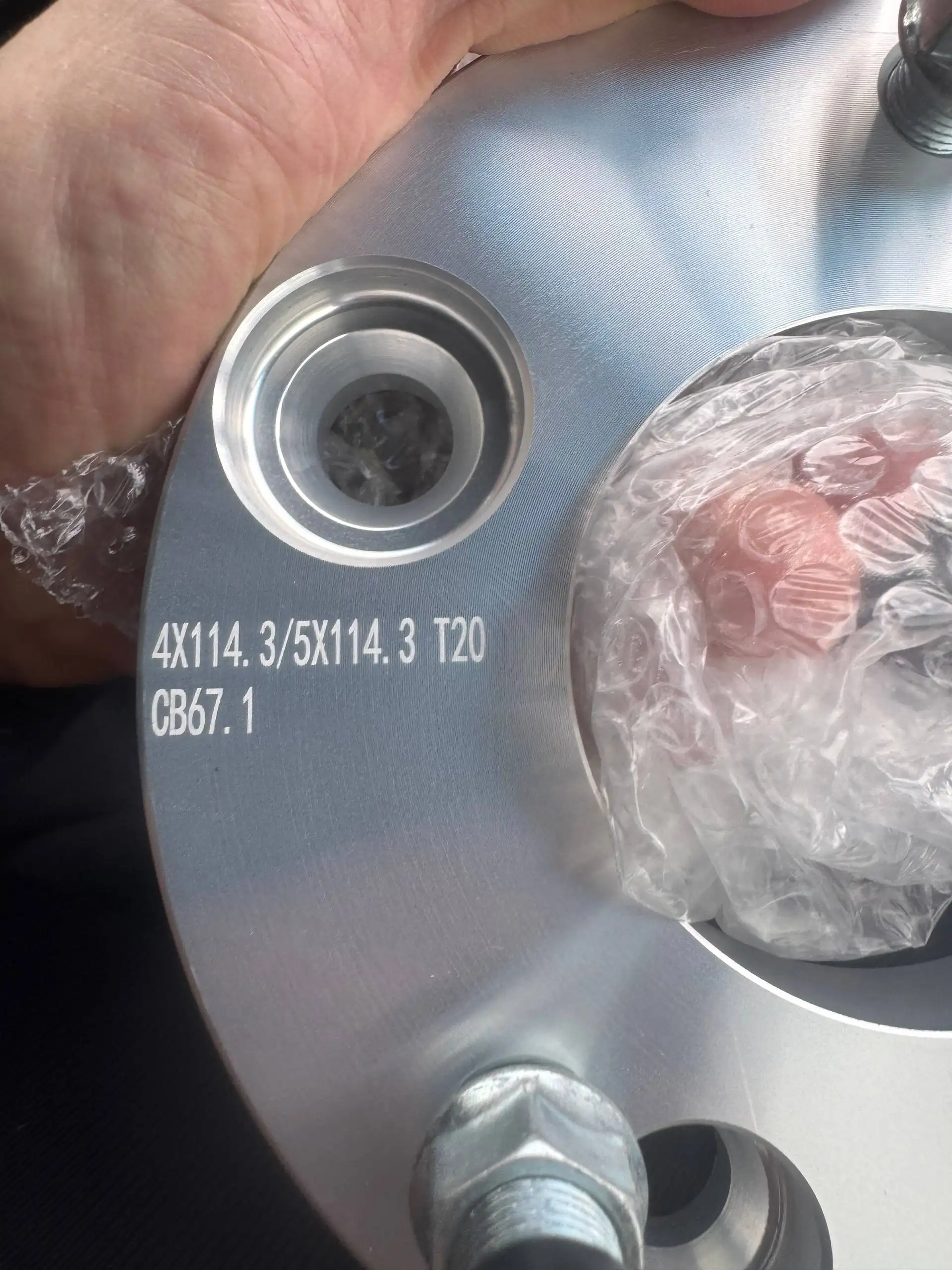 Продажа переходных проставок AJS 4*114 на 5*114 - Запчасти в Иркутск