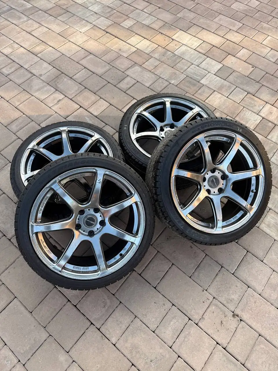 Work Emotion T7R R18 5x114.3 8.5J ET25 - Диски (Запчасти) в Иркутск