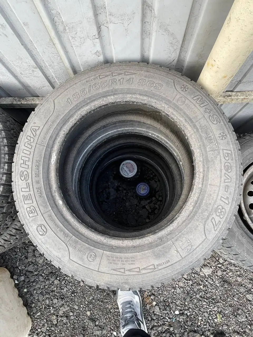 Белшина 185/65 R14 шины липучка 4 шт - Шины и диски (Авто) в Иркутск