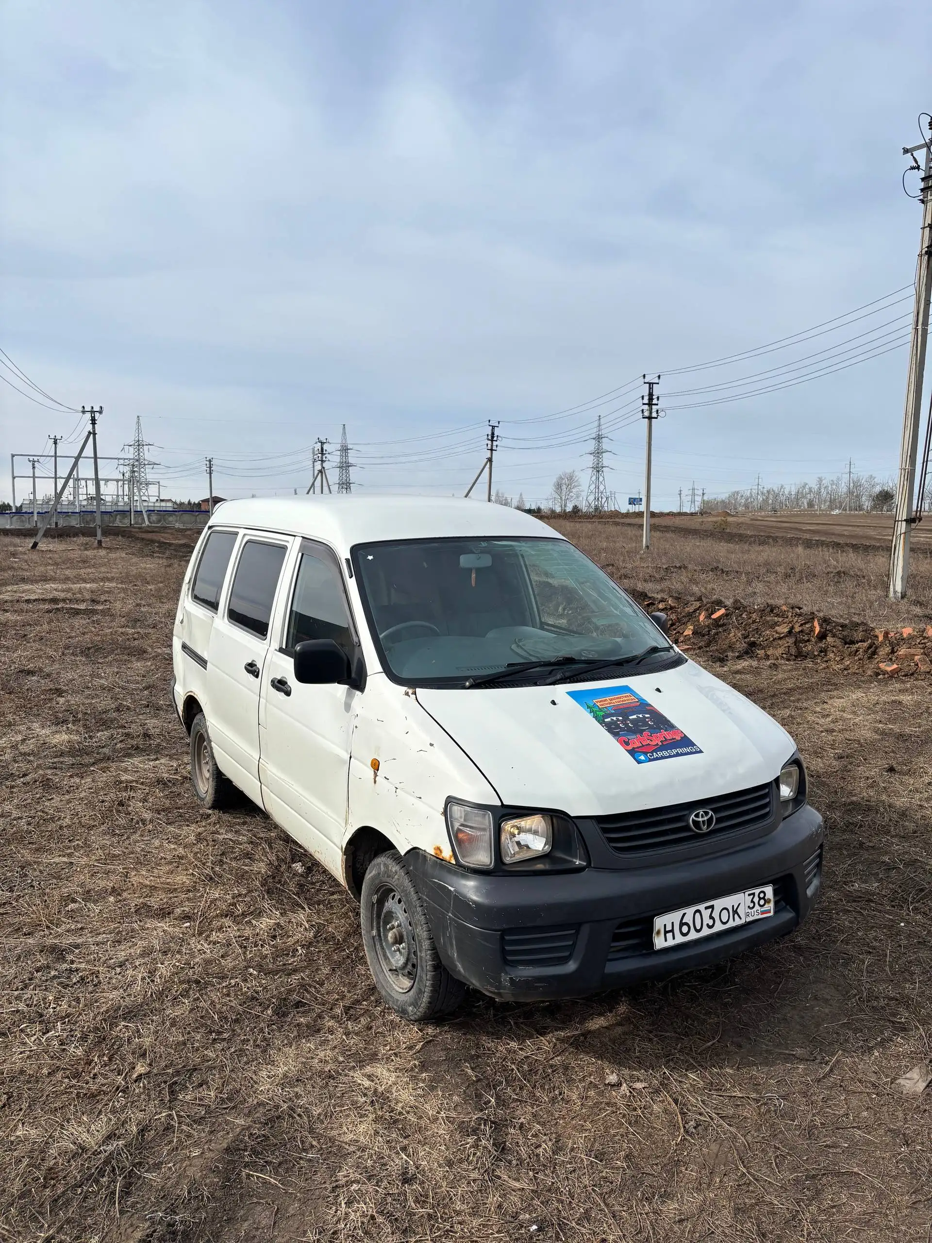 Toyota Lite Ace 3C-E дизель - Легковые автомобили / Минивэны (Авто) в Иркутск