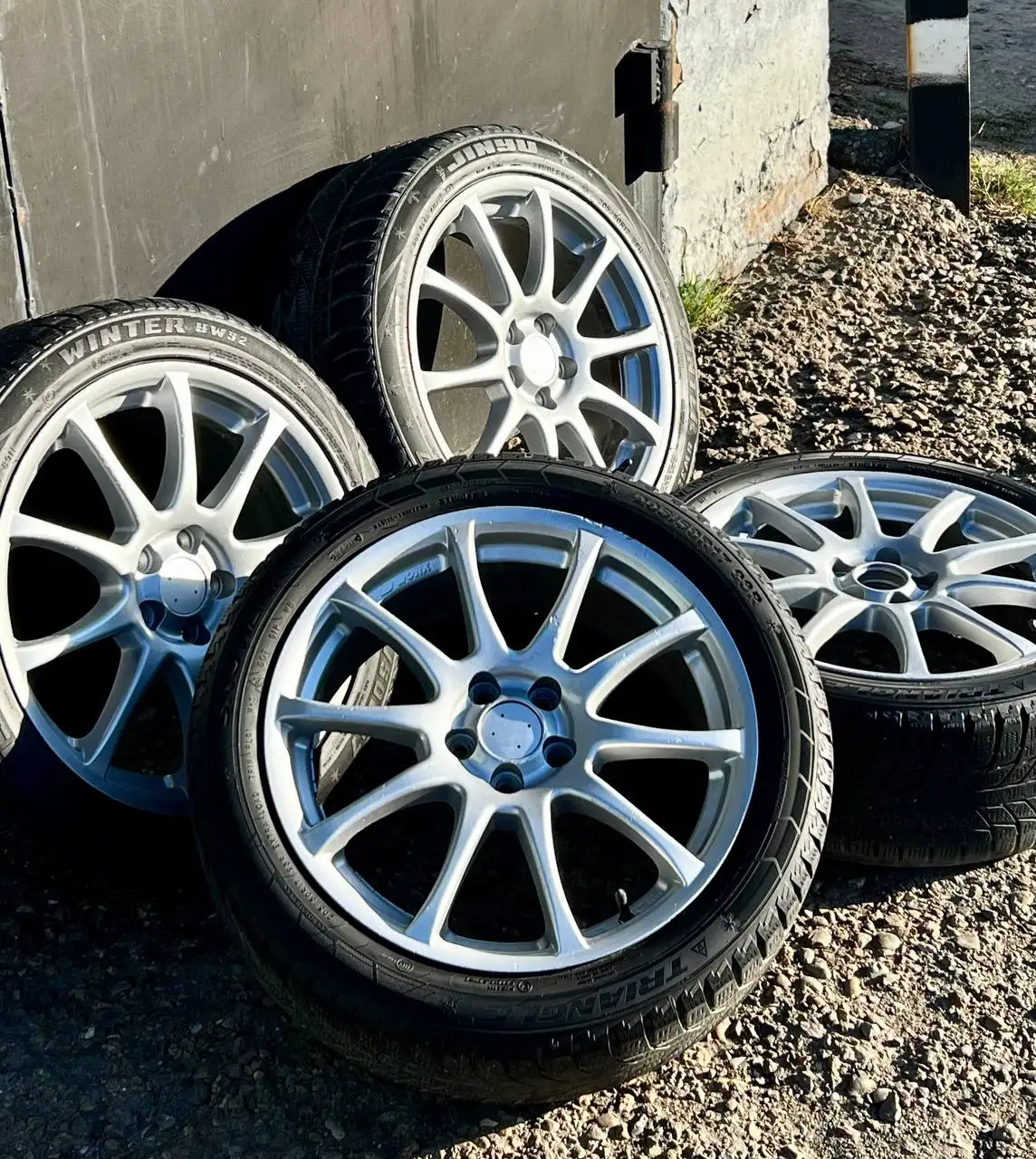 Продам оригинальное японское литьё Work 5*100 R17 - Шины и диски (Авто) в Иркутск