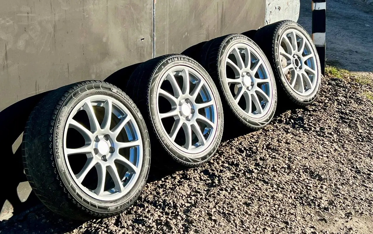 Продам оригинальное японское литьё Work 5*100 R17 - Шины и диски (Авто) в Иркутск