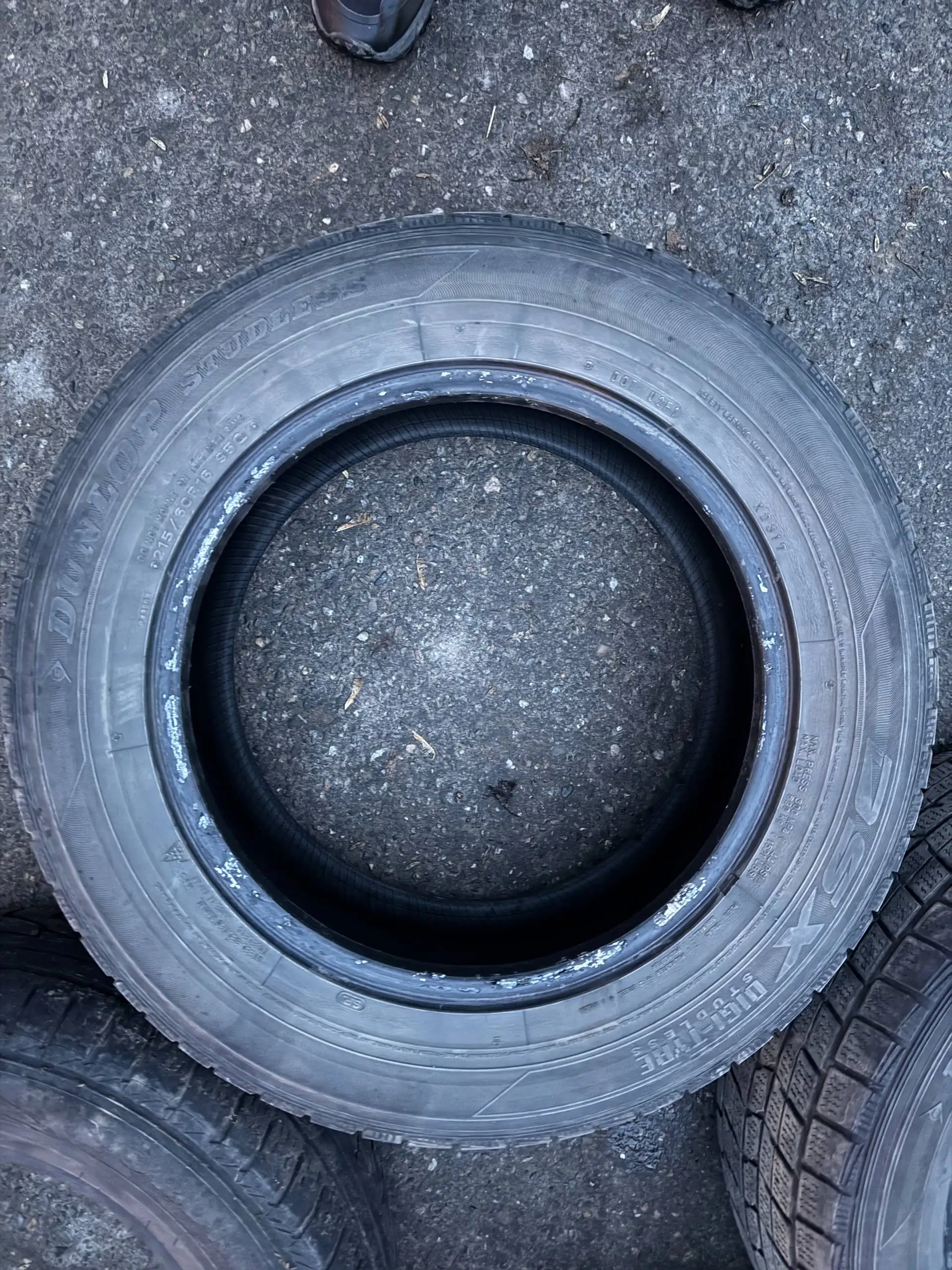 Продам зимние шины Dunlop и Nordman 215/60 R16 - Шины и диски (Авто) в Иркутск