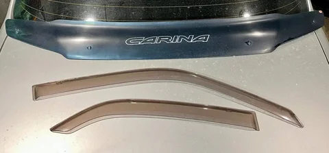 Мухобойка и ветровики Toyota Carina - Запчасти в Иркутск