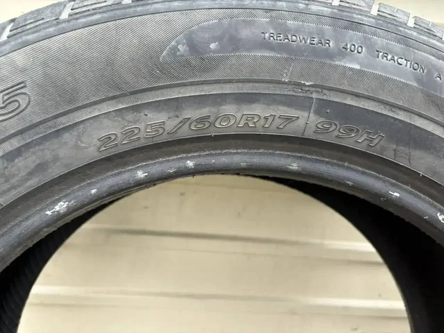 Продам резину на докат 225/60 R17 лето - Фургоны в Иркутск