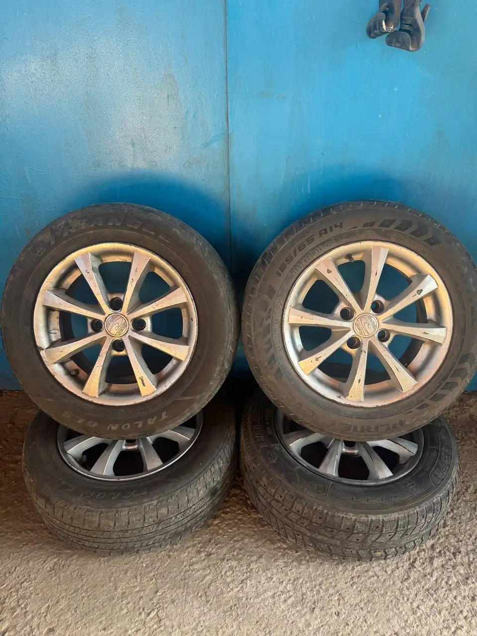 Продам колеса в сборе R14 4x100 - Колеса и шины (Авто) в Иркутск