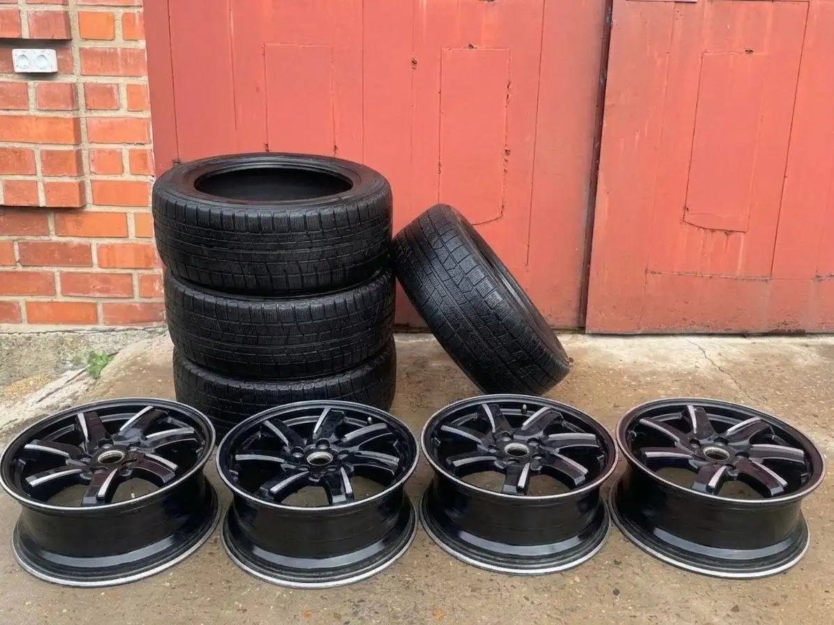 Продам комплект колёс Enkei 17" - Авто в Иркутск